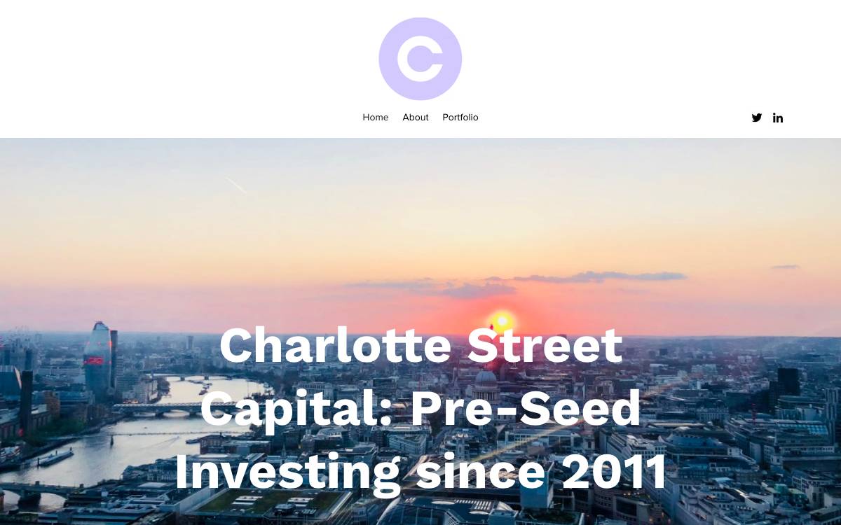 Charlotte Street Capital website preview
