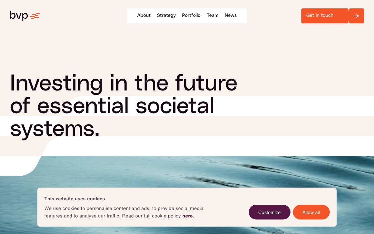 Chemelot Ventures website preview