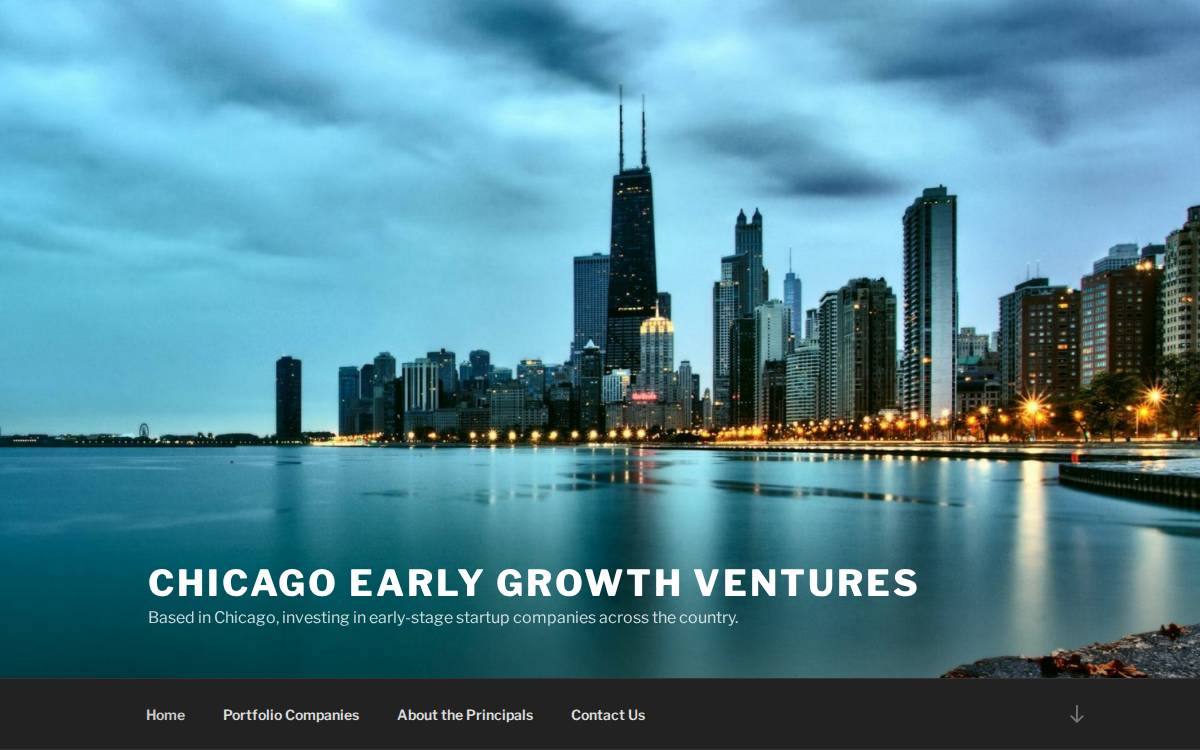 Chicago Early Growth Ventures (CEGV) website preview