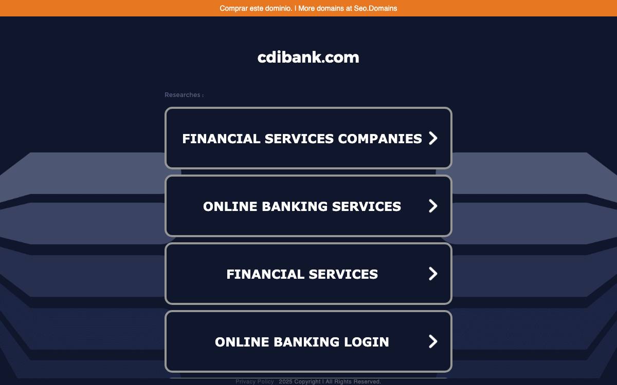 China Development Industrial Bank (CDIB) website preview