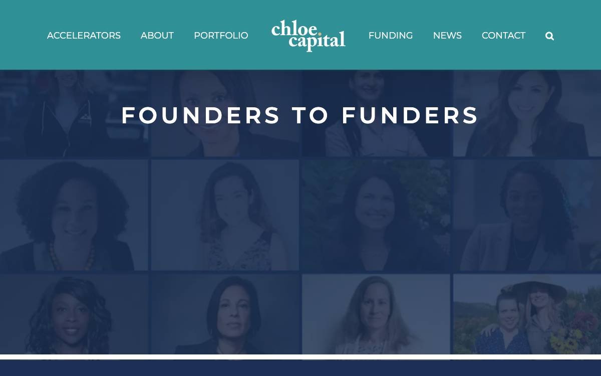 Chloe Capital website preview