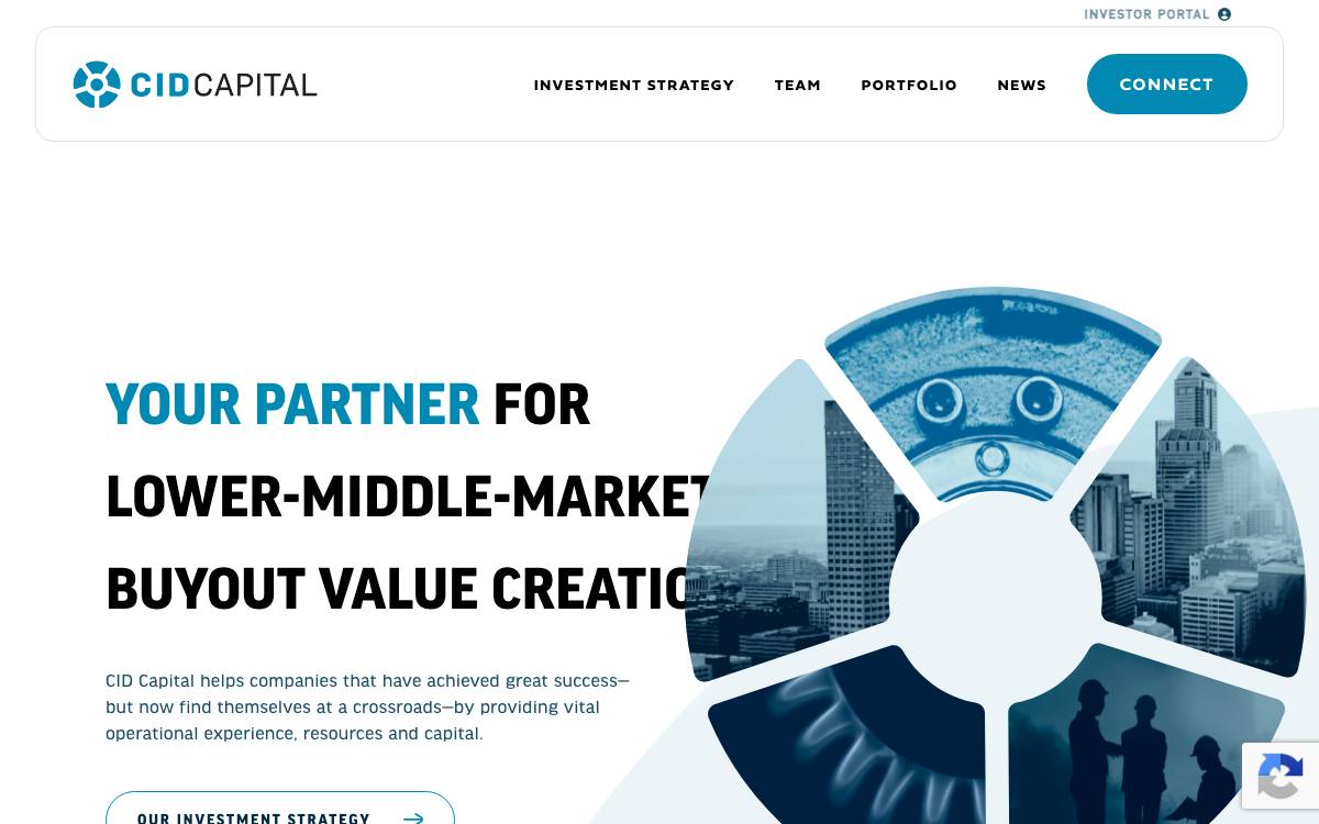 CID Capital website preview