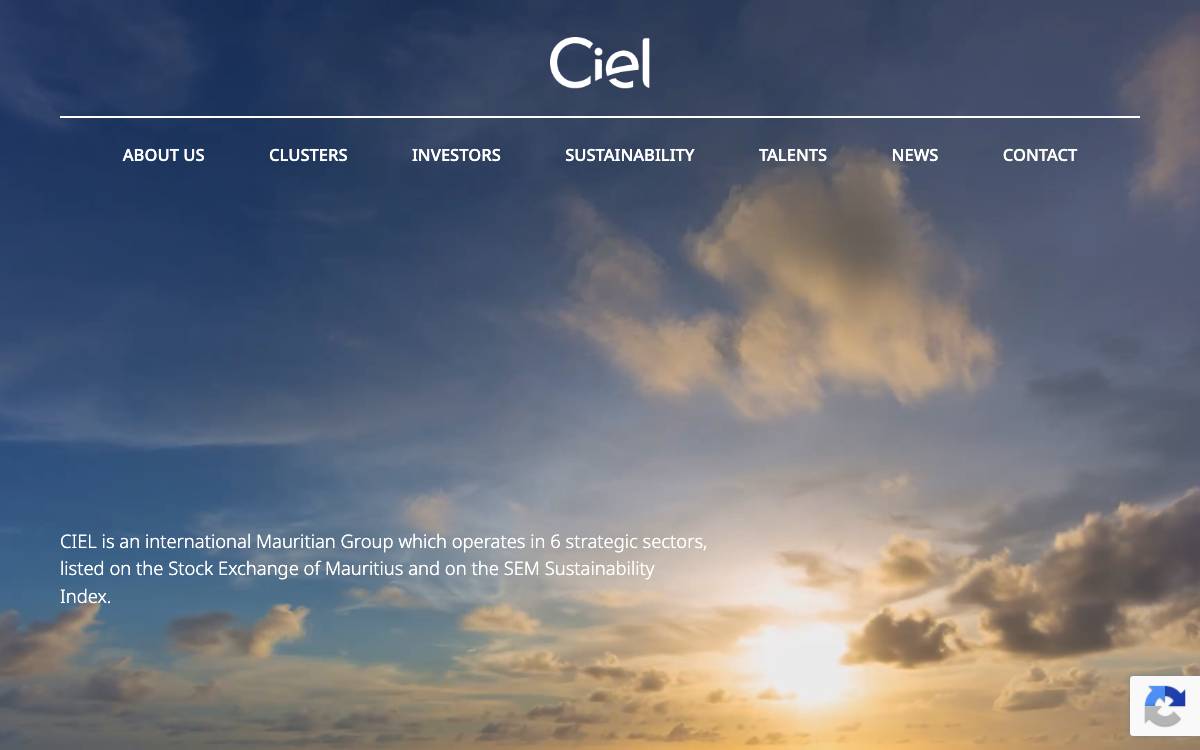 CIEL Group / CIEL Finance website preview