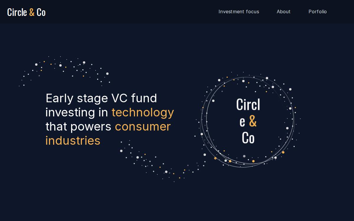 Circle & Co. website preview