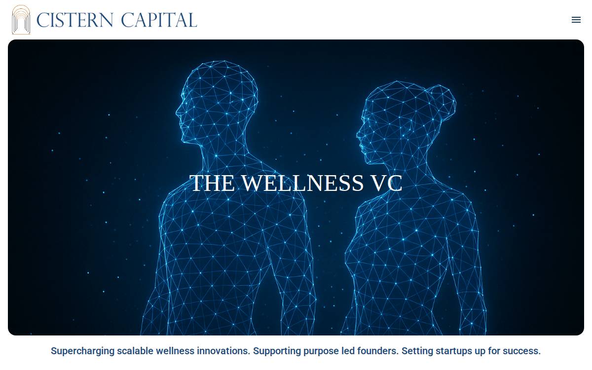 Cistern Capital website preview