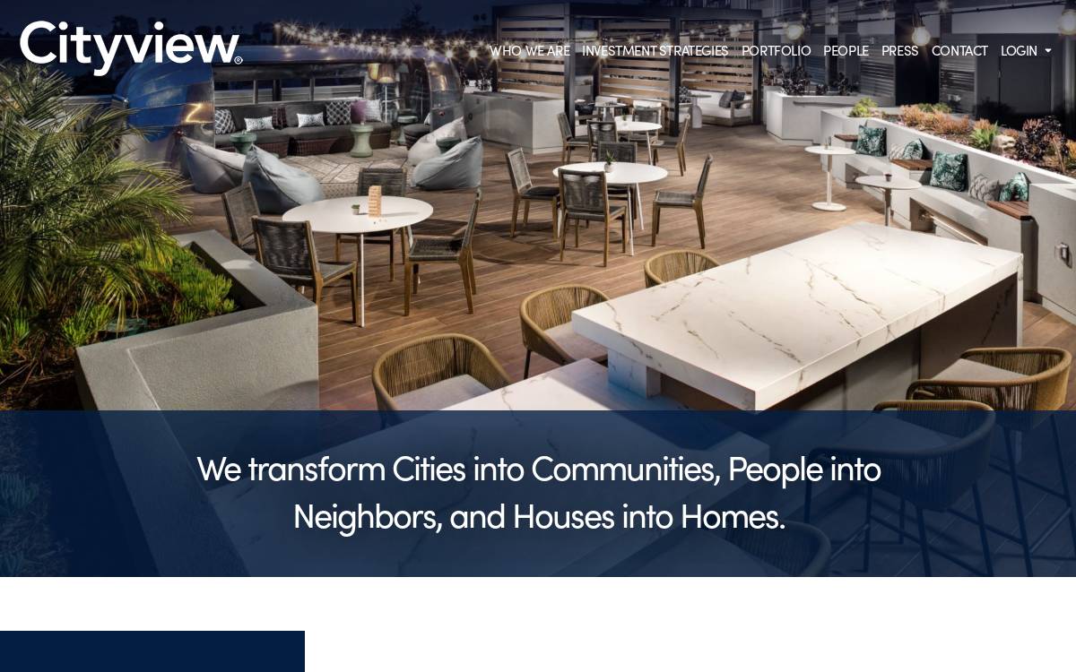 Cityview website preview