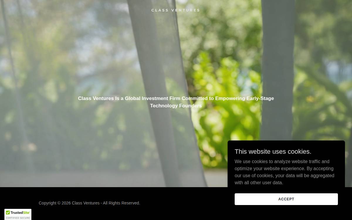 Class Ventures website preview