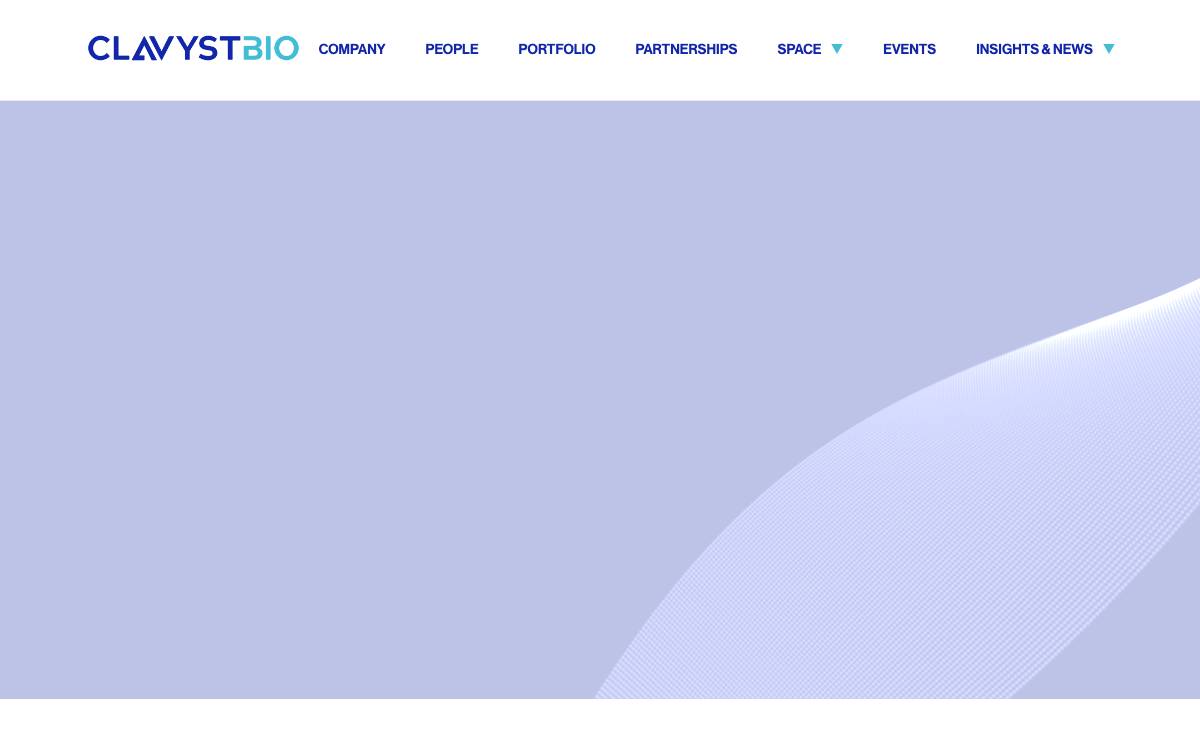 ClavystBio website preview
