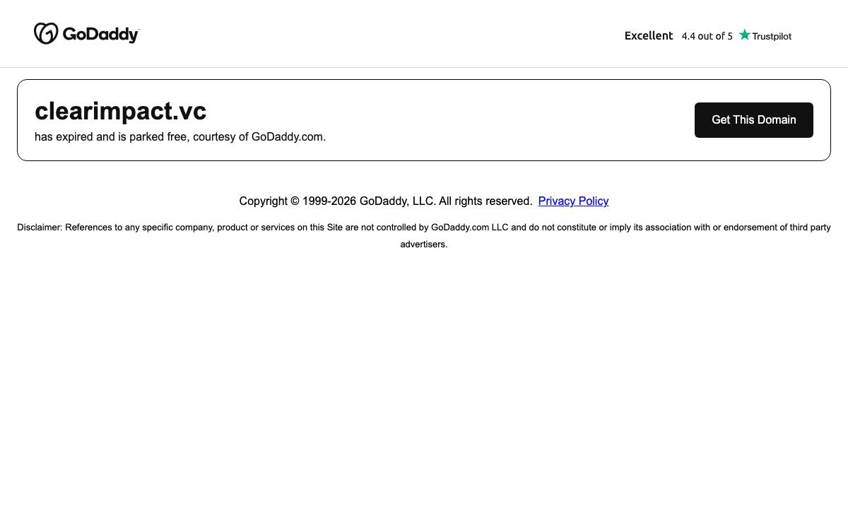 ClearImpact Ventures website preview