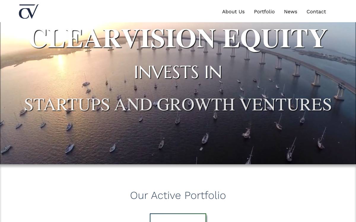 ClearVision Equity website preview