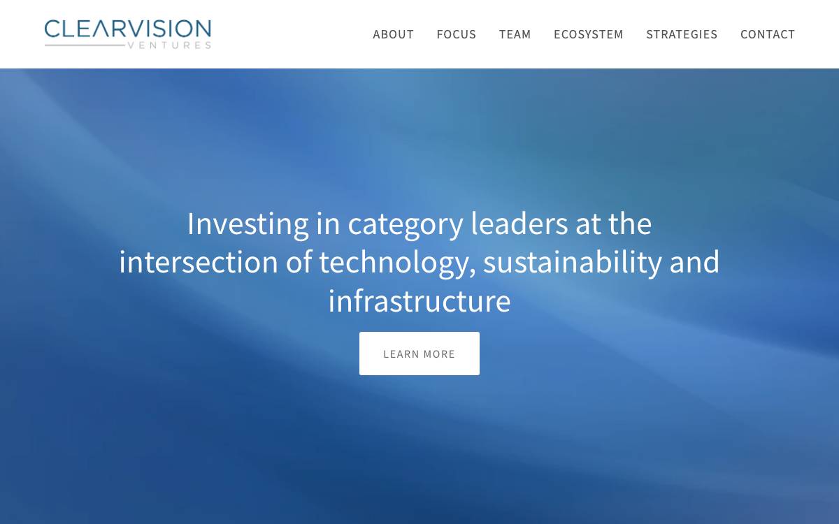 Clearvision Ventures website preview