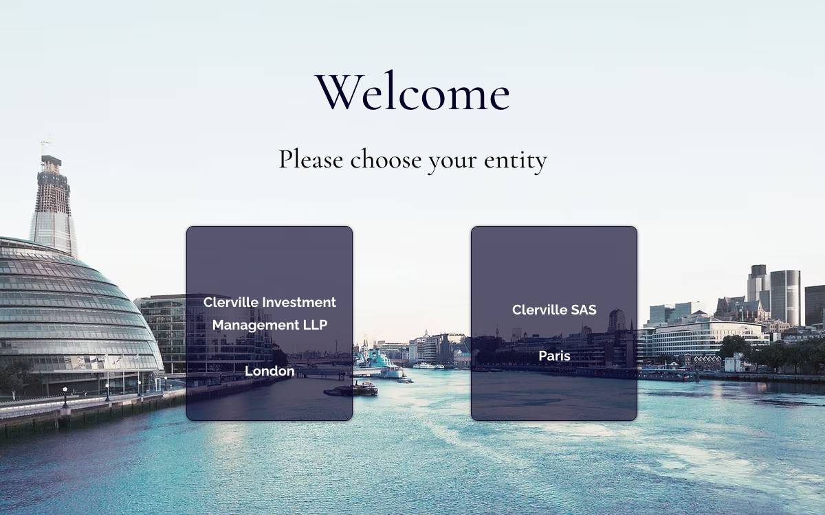 Clerville Investment Management website preview