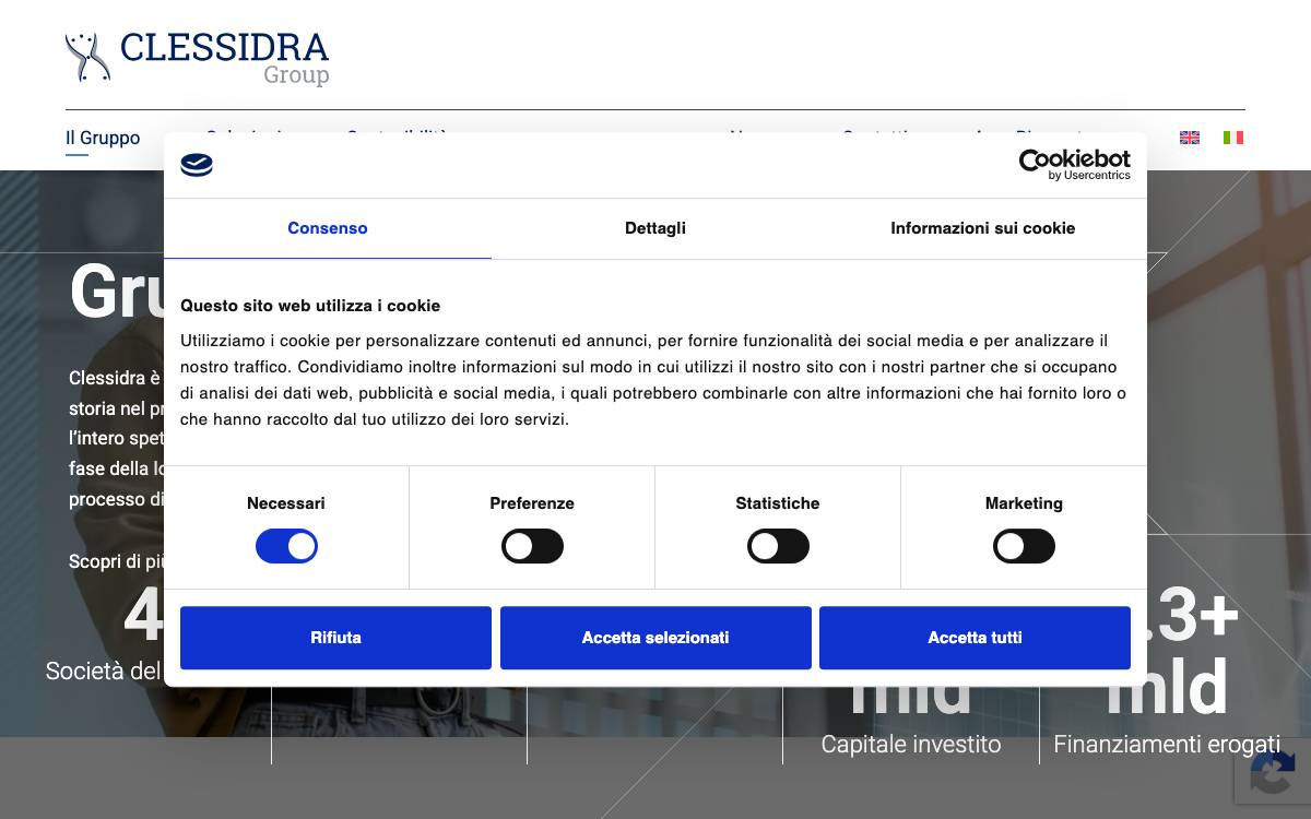 Clessidra Capital Credit website preview