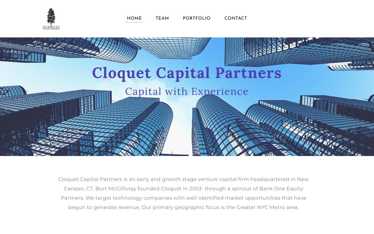Cloquet Capital Partners, LLC website preview