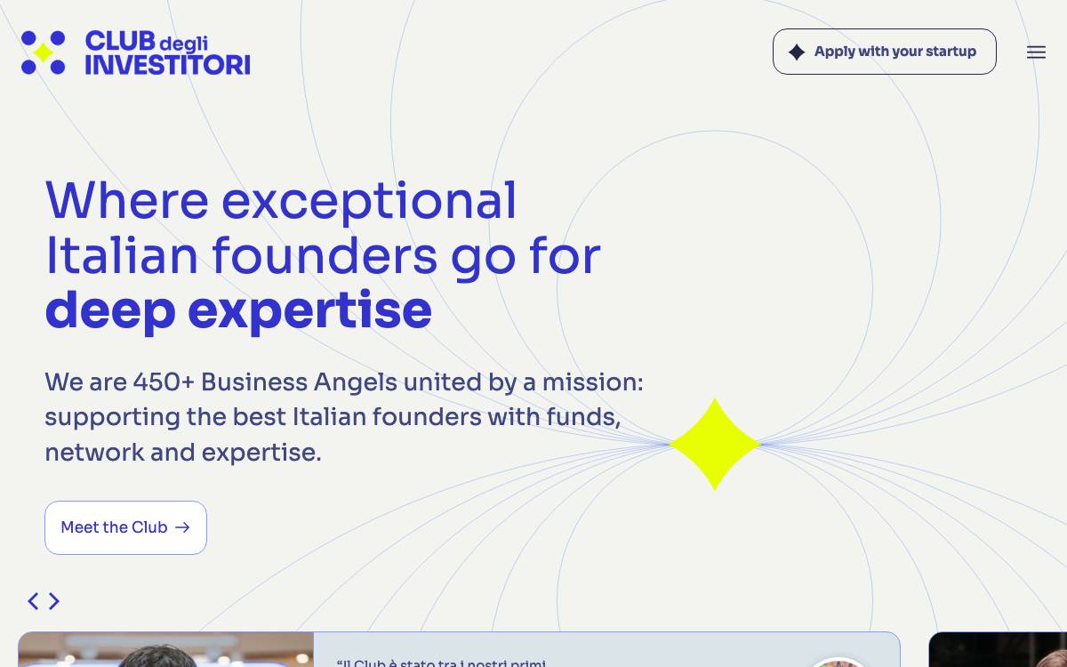 Club degli Investitori website preview