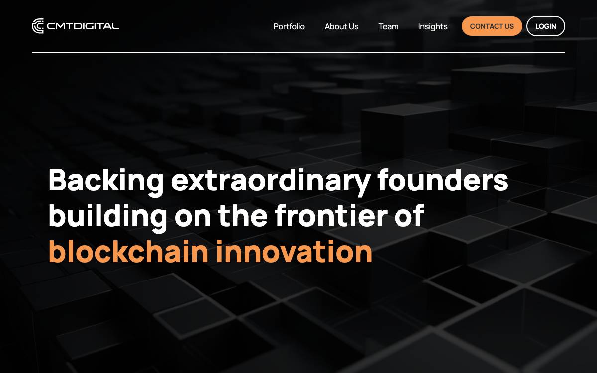 CMT Digital Ventures website preview