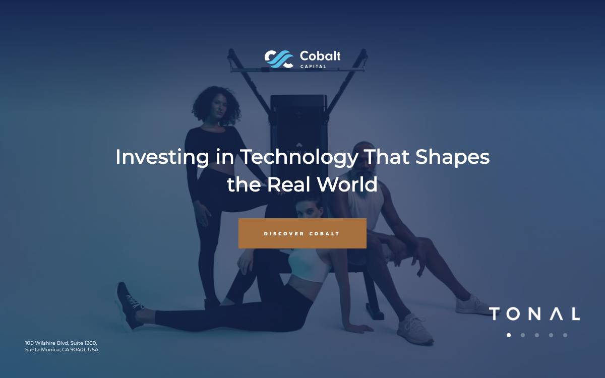 Cobalt Capital website preview