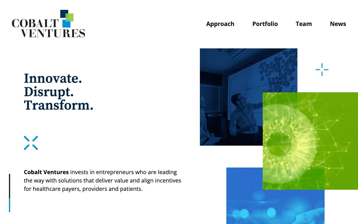 Cobalt Ventures website preview