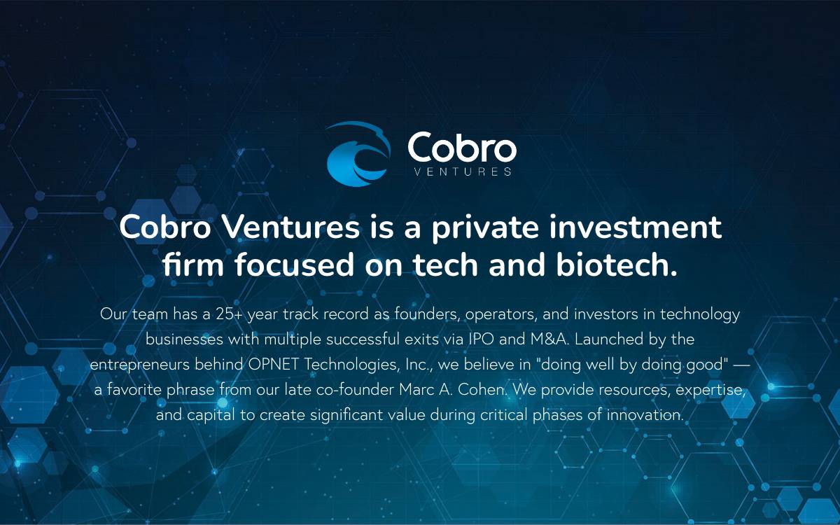 Cobro Ventures website preview