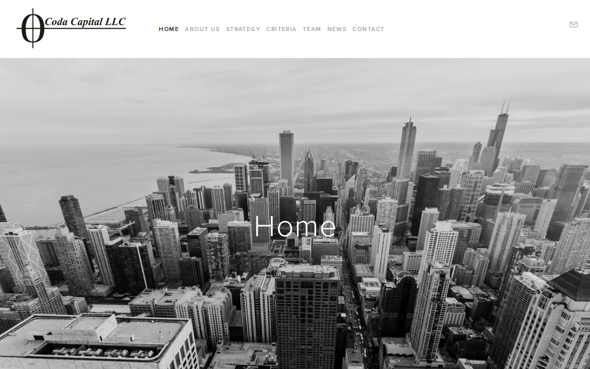 Coda capital website preview