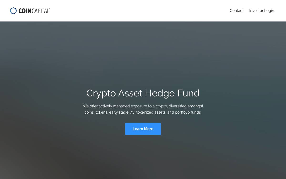 Coin Capital website preview