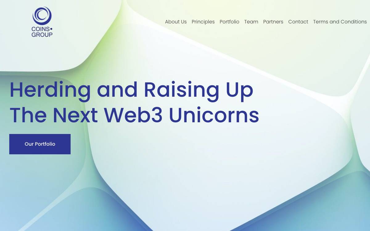 Coins Capital website preview
