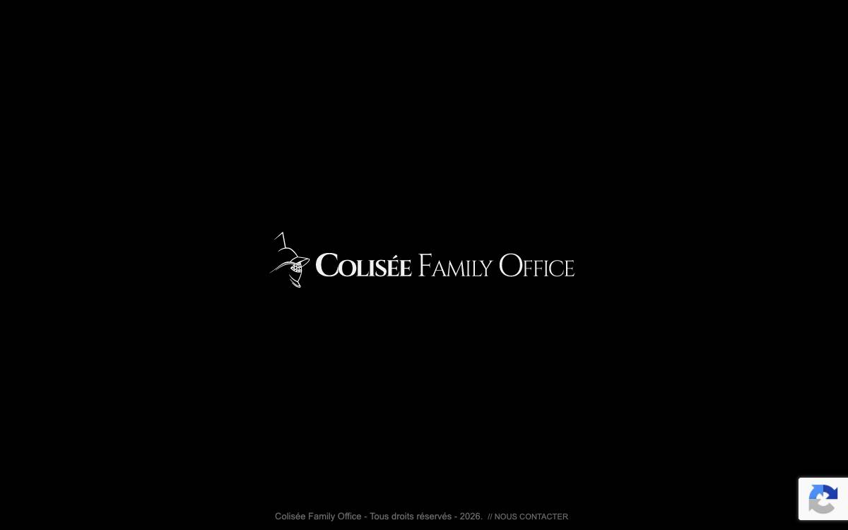 Colisée Family Office website preview