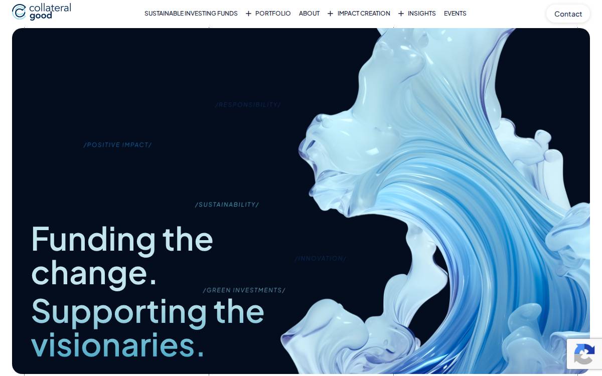 Collateral Good website preview