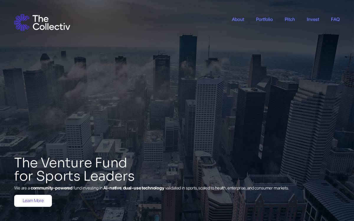Collectiv website preview