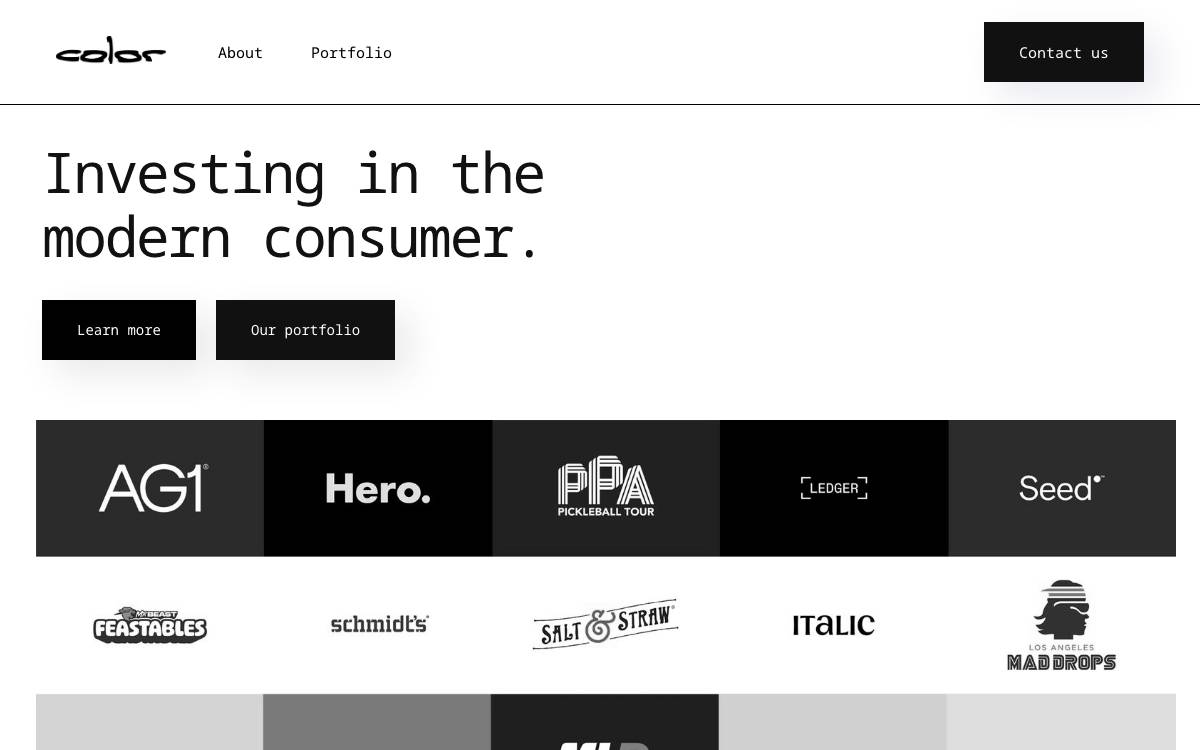 Color Capital website preview