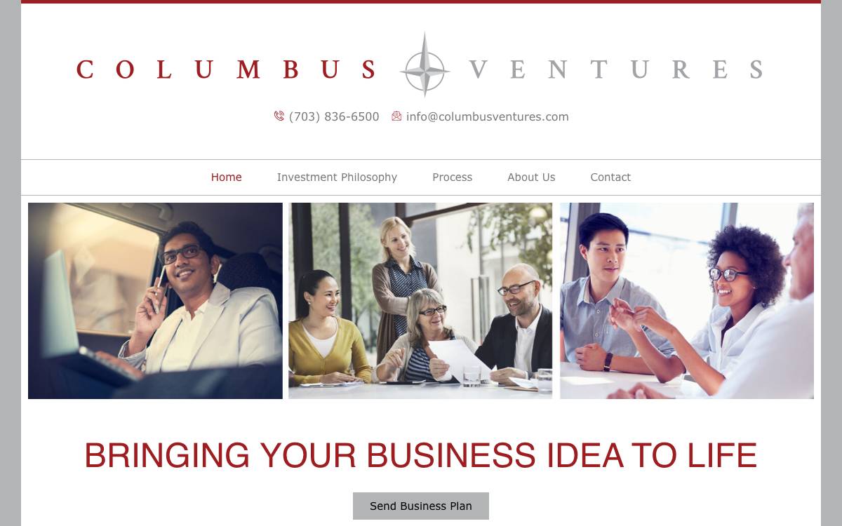 Columbus Ventures, LLC website preview