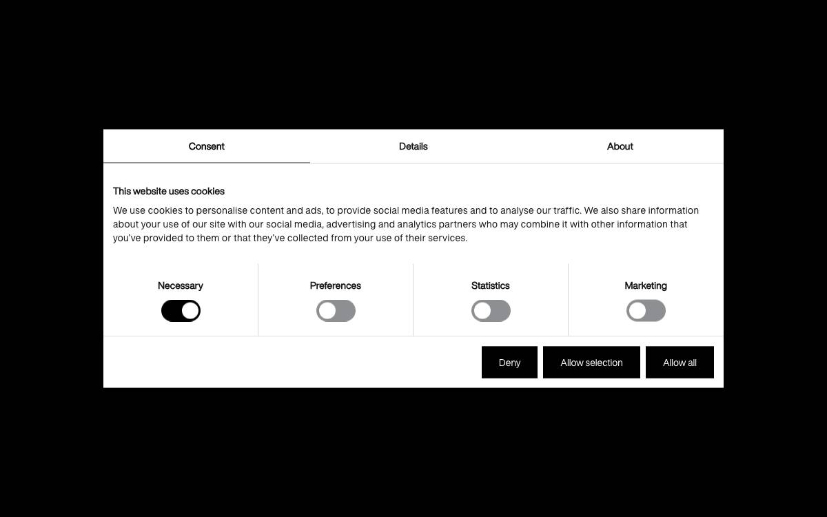 Cometa website preview