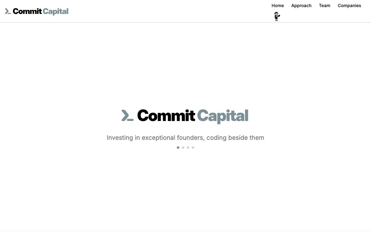Commit Capital website preview