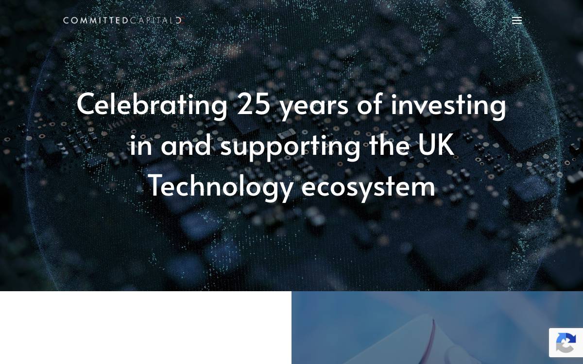 Committed Capital website preview