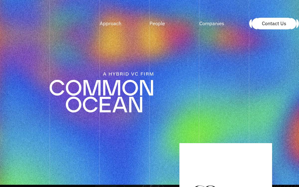 Common Ocean website preview