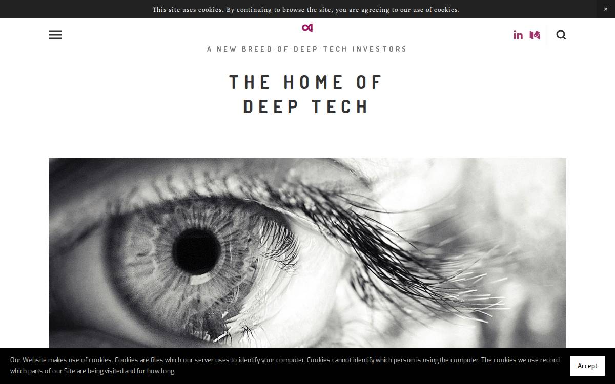 01 Ventures website preview