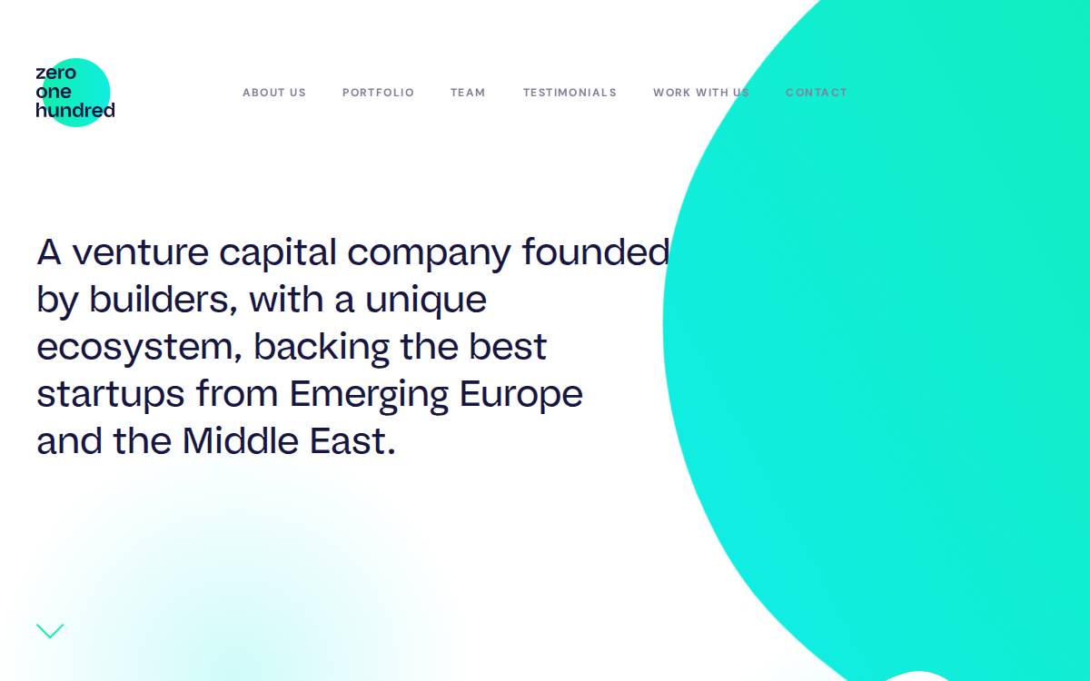 0100 website preview