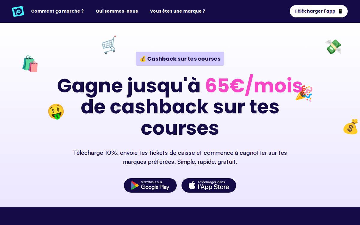 10pourcent website preview