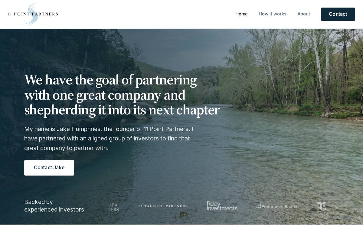 11Pointpartners website preview