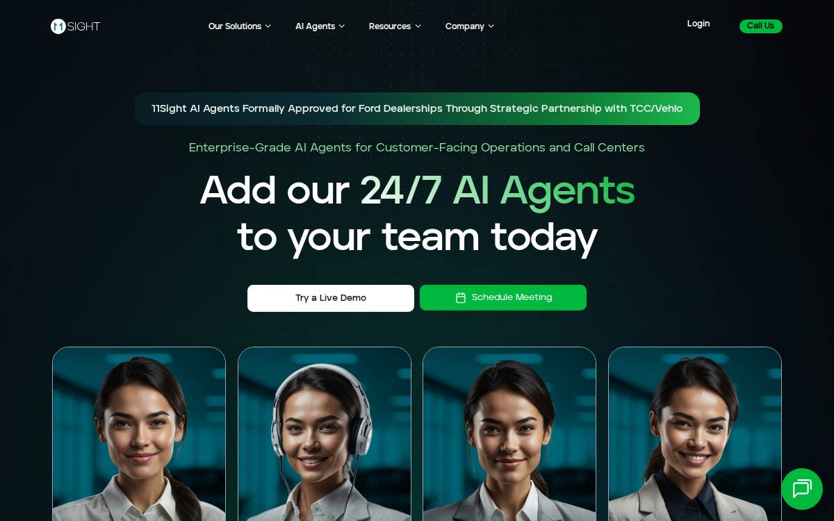 11Sight website preview