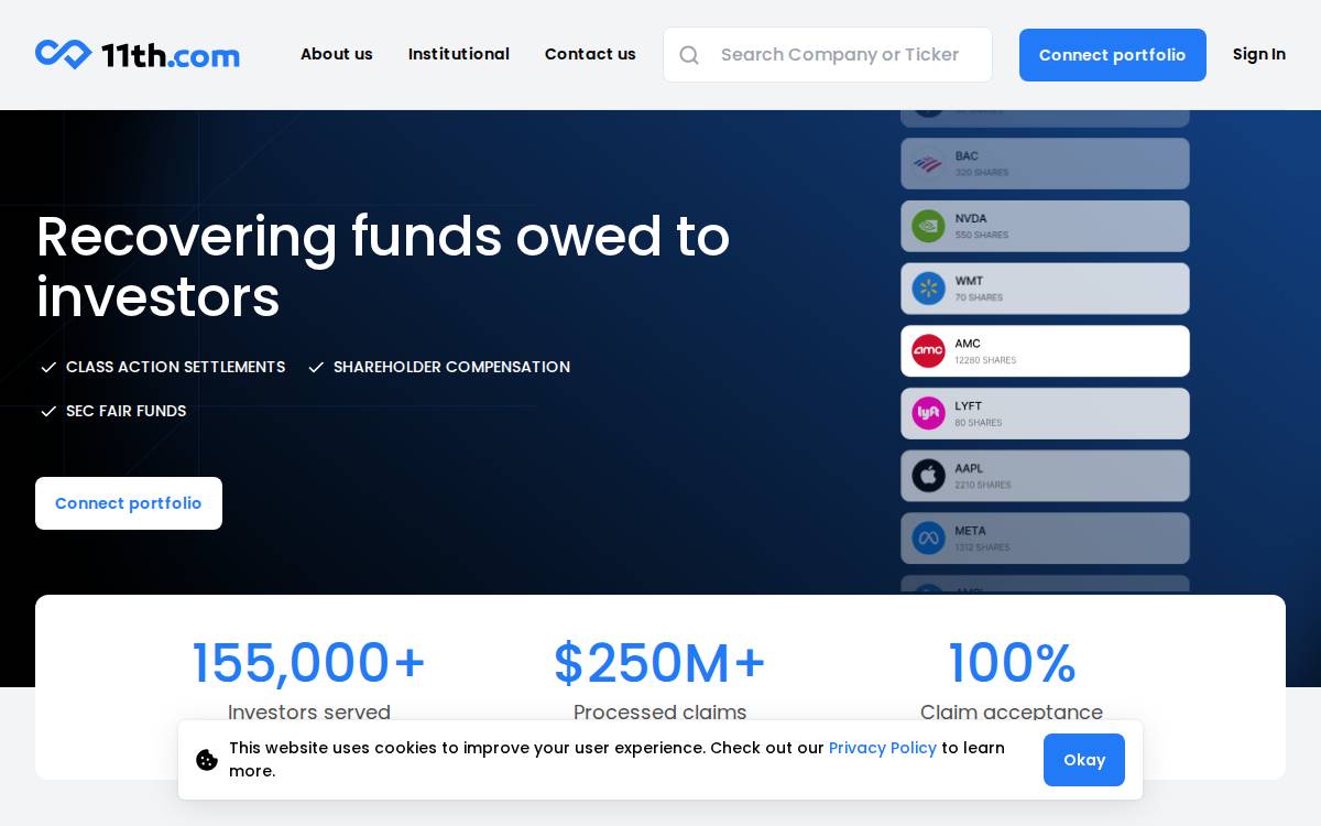 11thEstate website preview