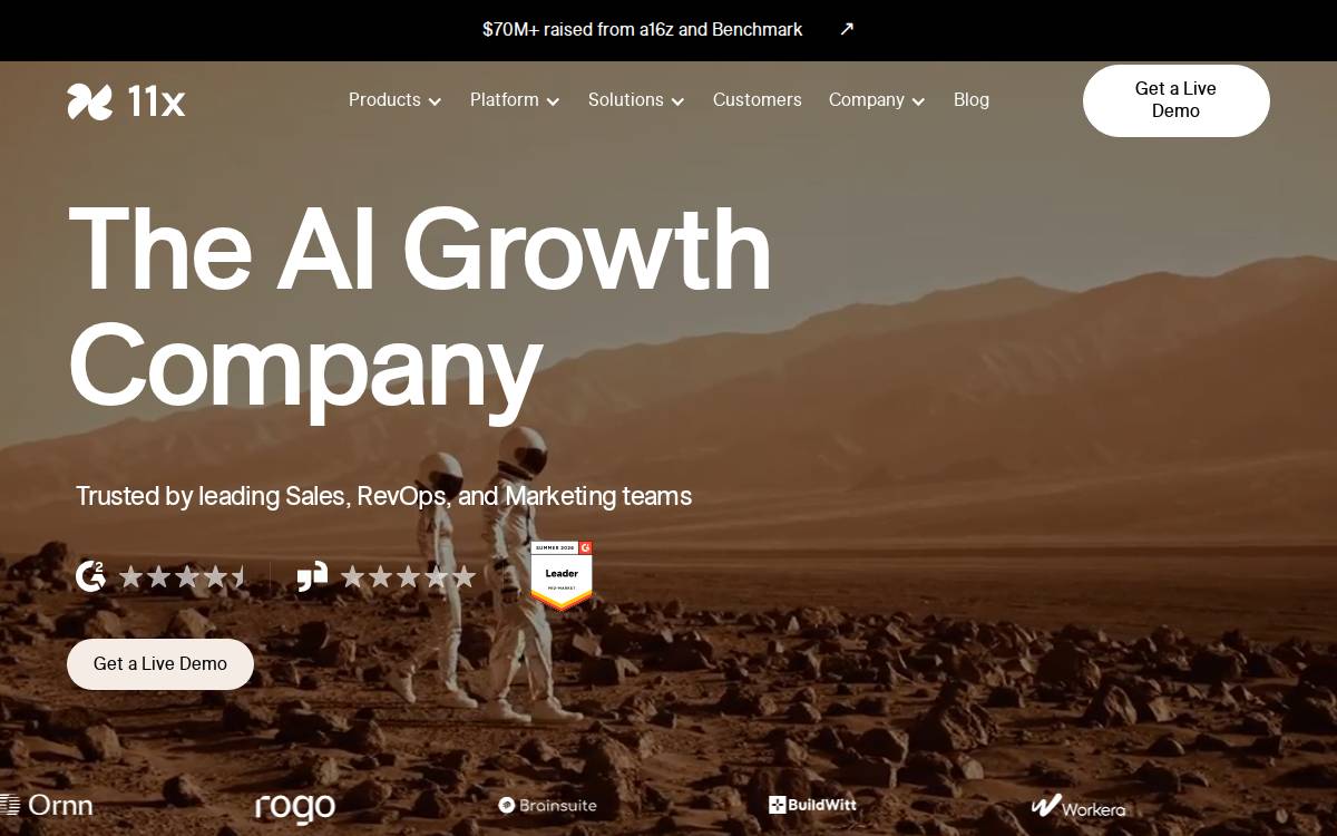 11x website preview