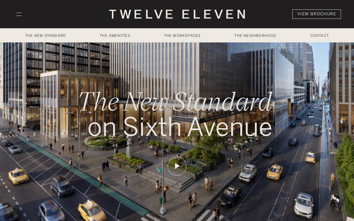 1211 Avenue of the Americas website preview