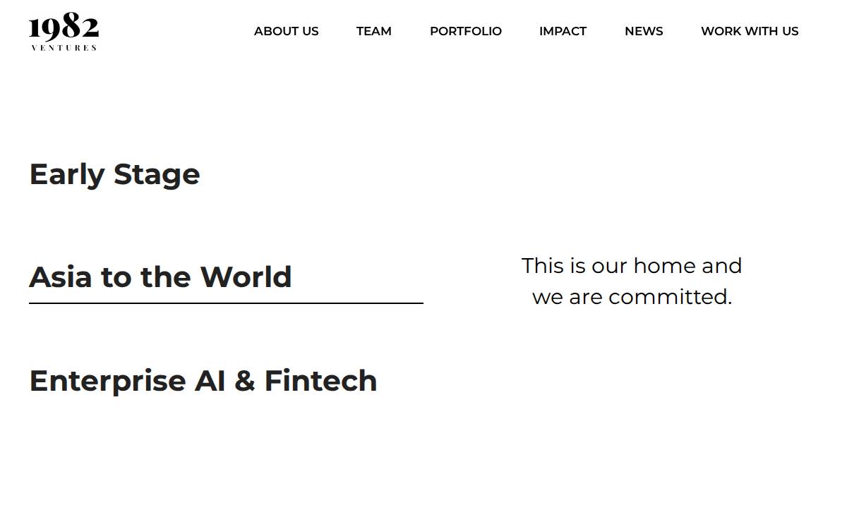 1982 Ventures website preview