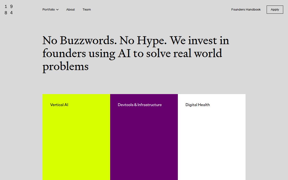 1984 website preview