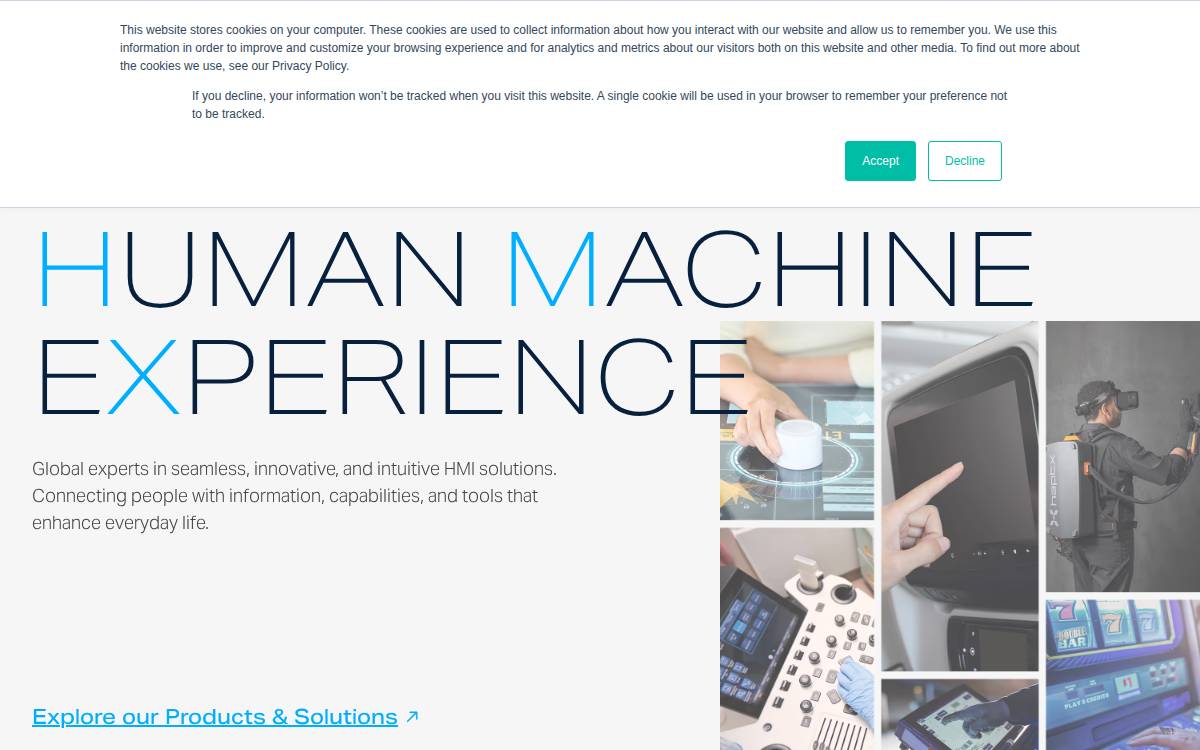1HMX website preview