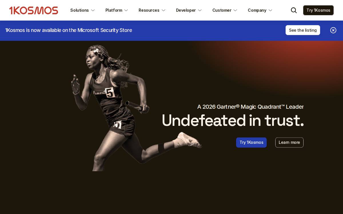 1Kosmos website preview