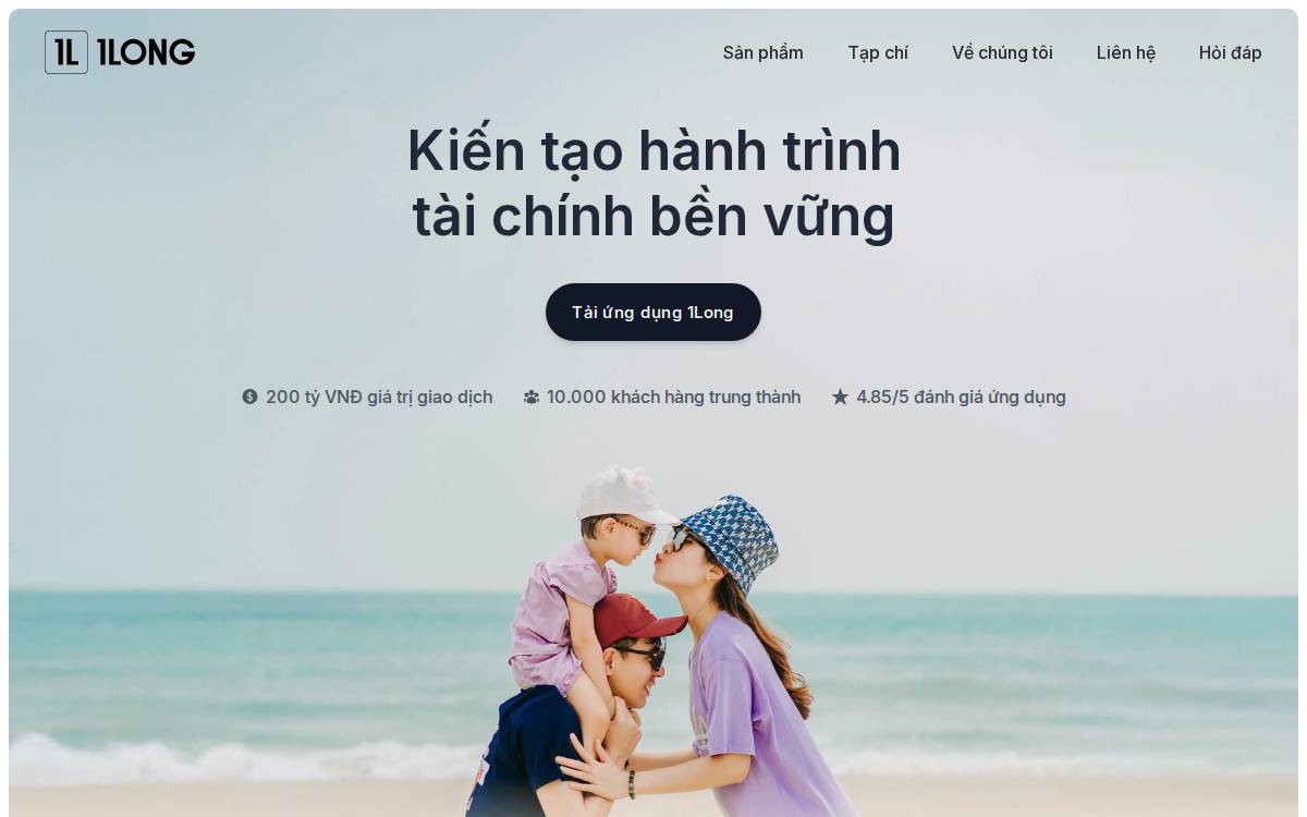 1Long website preview