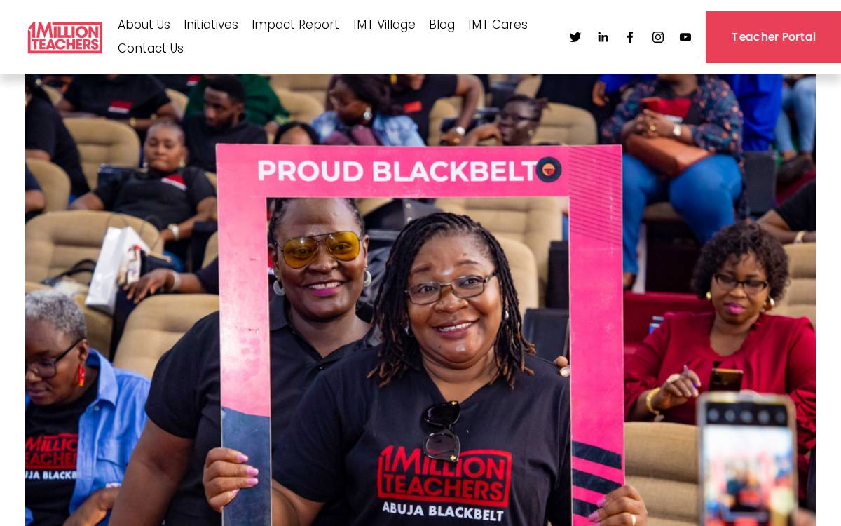 1 Million Teachers website preview