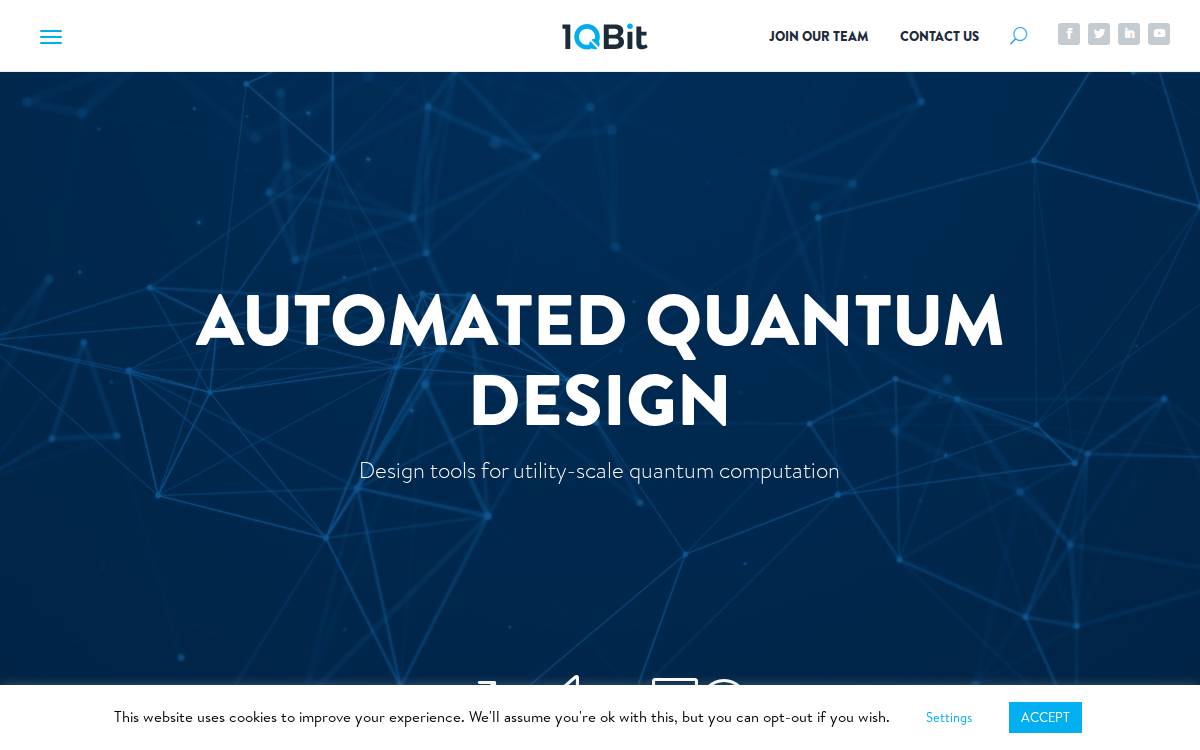 1QB Information Tech/Irreversible website preview